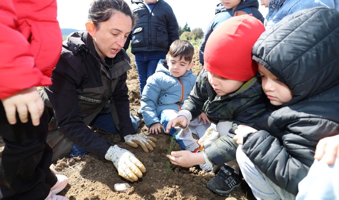 Şehzadeler Belediyesi Çocuk Evi öğrencileri, Orman Haftası kapsamında Akgedik’ten düzenlenen