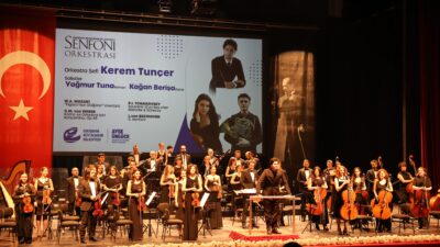 Eskişehir Büyükşehir Belediyesi Senfoni Orkestrası bu hafta değerli orkestra şefiKerem