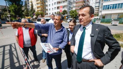 Yenişehir Belediyesi Kent Lokantası açıyor Başkan Abdullah Özyiğit, Kent Lokantası’nın inşaatını incelediYenişehir Belediye Başkanı Abdullah