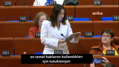 Avrupa Konseyi Parlamenter Meclisi’nin (AKPM) İBB Başkanı ve Cumhurbaşkanı Adayı Ekrem İmamoğlu’nun