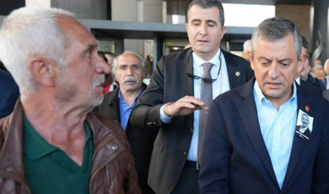 CHP Genel Başkanı Özgür Özel’e saldıran Selçuk Tengioğlu’nun gözaltında polise