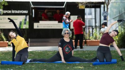 İzmir’de Spor İstasyonları’nın ikincisi de açıldı Bir ayda 2 bin 500'ün üzerinde insan yararlandı