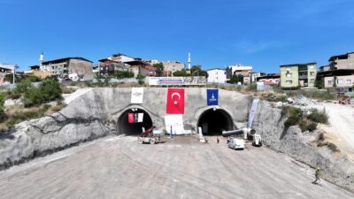 İzmir’in tarihi projesinde geri sayım başladı Onat Tüneli'nde ışık göründü