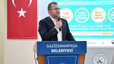 “Dört Dörtlük Kentsel Dönüşüm” İle Gaziosmanpaşa’da Yeni Bir Dönem Başlıyor Sıfır Faiz, Teslim Sonrası Ödeme, Uzun Vade ve Sabit Taksit