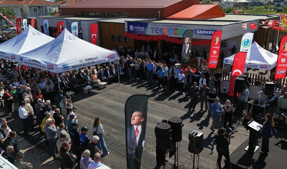 Tekirdağ Büyükşehir Belediyesi tarafından, 11 ilçeye 11 gündüz bakımevi projesikapsamında