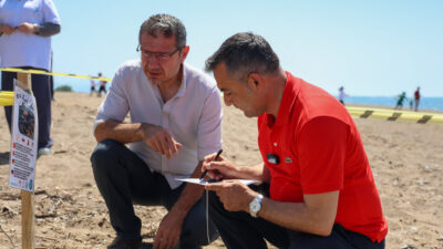 DENİZ KAPLUMBAĞALARI MANAVGAT’TA GÜVENDE BAŞKAN KARA: “BUGÜNÜ DEĞİL, YARINI DA ÖNEMSİYORUZ”