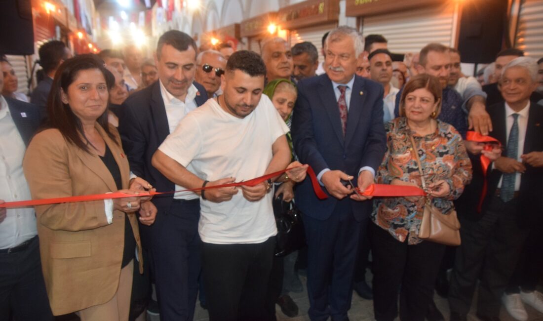 600 yıllık Kapalı Çarşı’nın restorasyonu tamamlandı. Zeydan Karalar’ın belediye başkanlığıyla