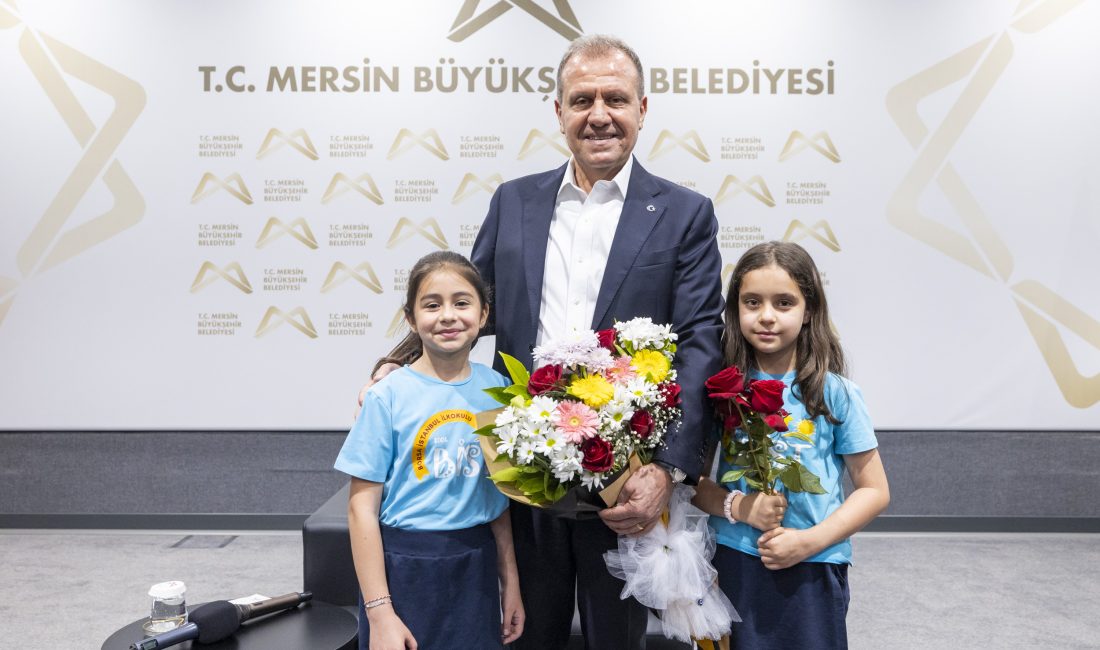 MİNİK ÖĞRENCİLERDEN SEÇER’E MERAK DOLU SORULAR SEÇER, BAŞKANLIK GÖREVİNDEKİ EN