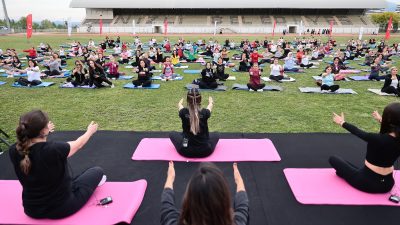 Denizli Büyükşehir Belediyesi, Dünya Pilates Günü’nü anlamlı bir etkinlikle kutladı.