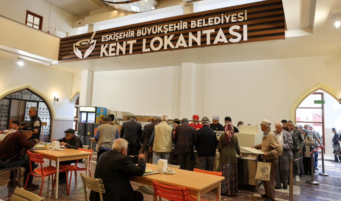 Eskişehir Büyükşehir Belediyesi tarafından hayata geçirilen Kent Lokantaları,ihtiyaç sahiplerine destek