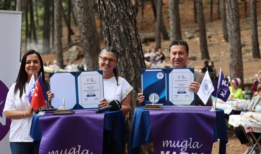 Muğla Büyükşehir Belediyesi, Menteşe Kızıldağ Mesire Alanı’ndadüzenlediği Kadın Pikniği etkinliğinde