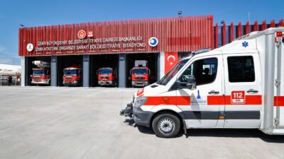 Çiğli İAOSB İtfaiye İstasyonu hizmete açıldı “Yangınla etkili mücadele önemli”
