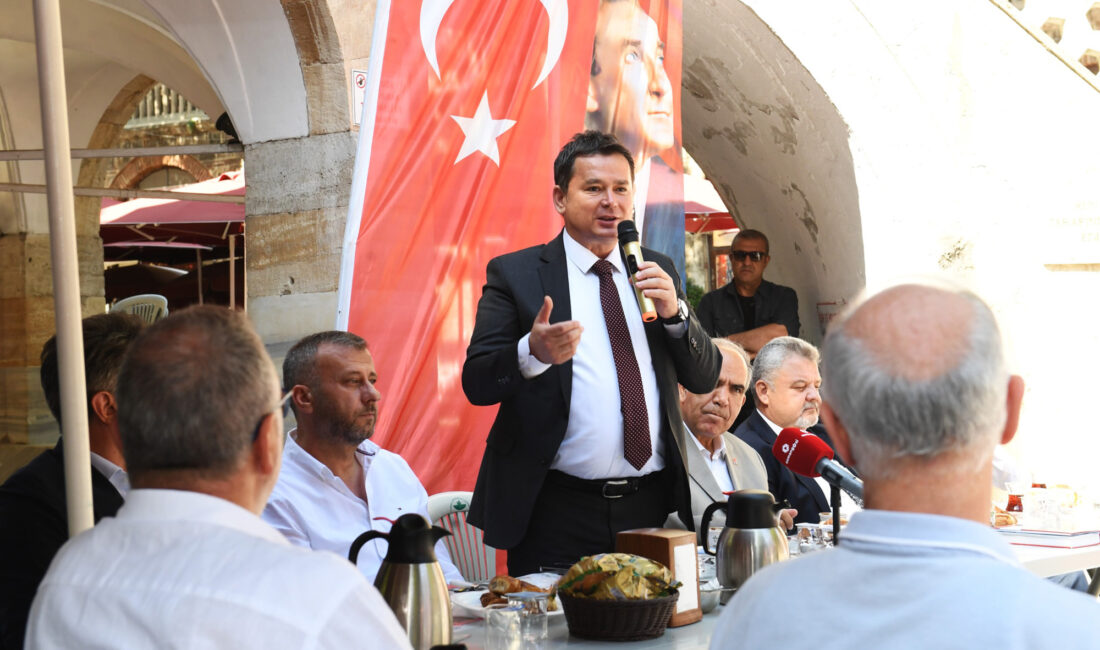 Başkan Aydın müjdeyi verdi Kozahan aslına uygun yenileniyor