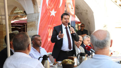 Başkan Aydın müjdeyi verdi Kozahan aslına uygun yenileniyor