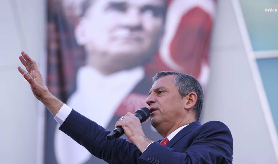 CHP Genel Başkanı Özgür Özel, “Asla hedeften şaşmayacağız, yolumuzdan dönmeyeceğiz.