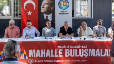 BAŞKAN TUNCER HER GÜN BİR MAHALLEDE HALKLA BULUŞUYOR