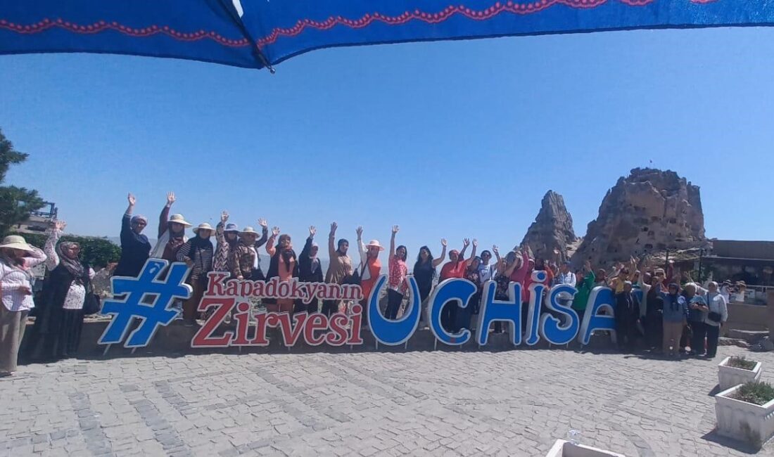 MEZİTLİ BELEDİYESİ'NDEN TECE MAHALLESİ'NDEKİ KADINLARA KAPADOKYA GEZİSİ