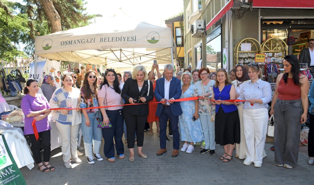 
Üretici kadınlar Sümbüllü Bahçe Kadın Girişimciler Sokağı’nda buluştu
