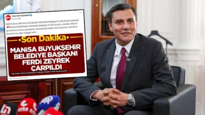 Yeni Akit’ten skandal ‘Ferdi Zeyrek’ paylaşımı: Tepki yağdı Manisa Büyükşehir Belediye Başkanı Ferdi Zeyrek’in elektrik çarpması sonucu ağır