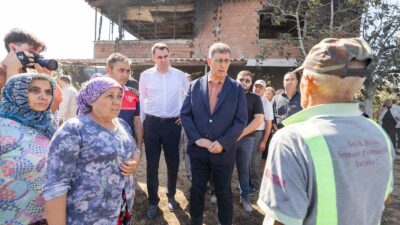 Yanan yerleşim yerlerinde barınma sorununa hızlı çözüm