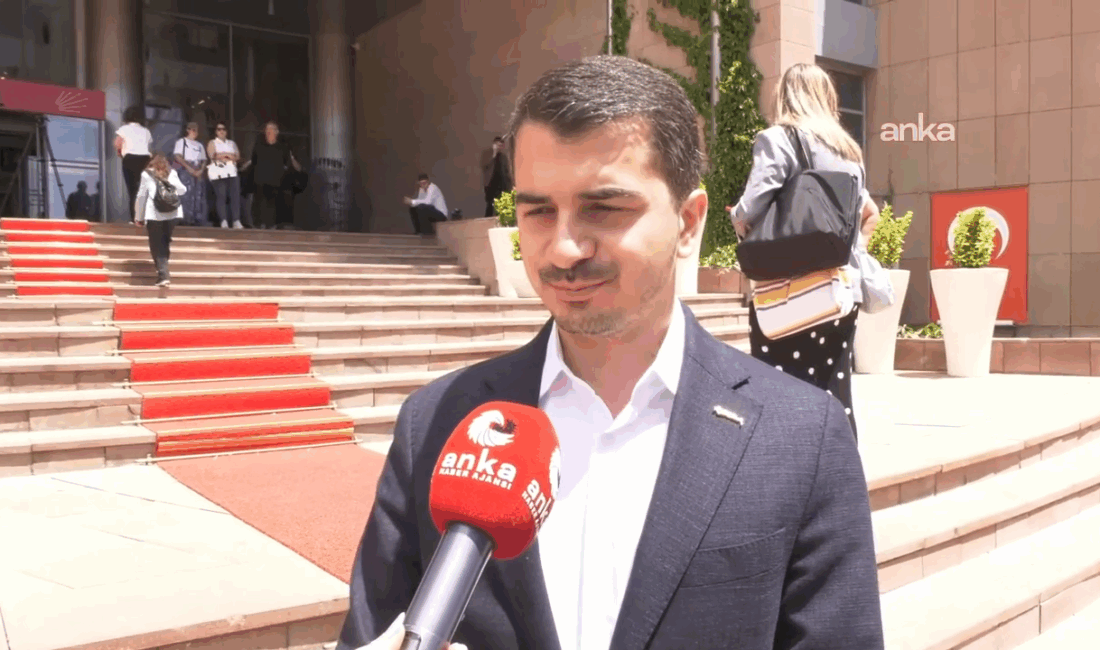 Çankaya Belediye Başkanı Hüseyin Can Güner, partisinin 38. Olağan ve 21.