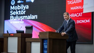 İzmir Büyükşehir Belediye Başkanı Dr. Cemil Tugay, “Mobilya Sektör Buluşmaları”na