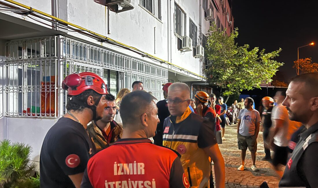 İzmir’in Gaziemir ilçesindeki bir engelli bakımevinde çıkan yangın, korku dolu