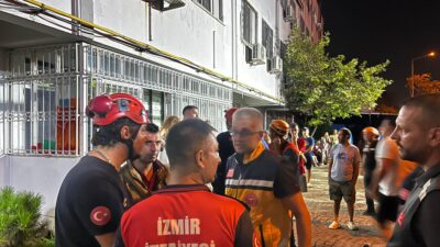 İzmir’in Gaziemir ilçesindeki bir engelli bakımevinde çıkan yangın, korku dolu