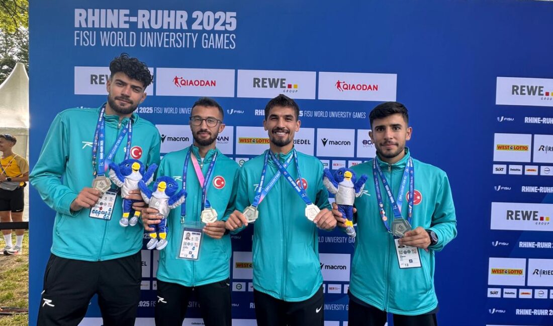 Osmangazi Belediyespor Kulübü’nün milli sporcusu Azad Demirtaş, Almanya’da düzenlenen FISU