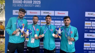 Osmangazi Belediyespor Kulübü’nün milli sporcusu Azad Demirtaş, Almanya’da düzenlenen FISU