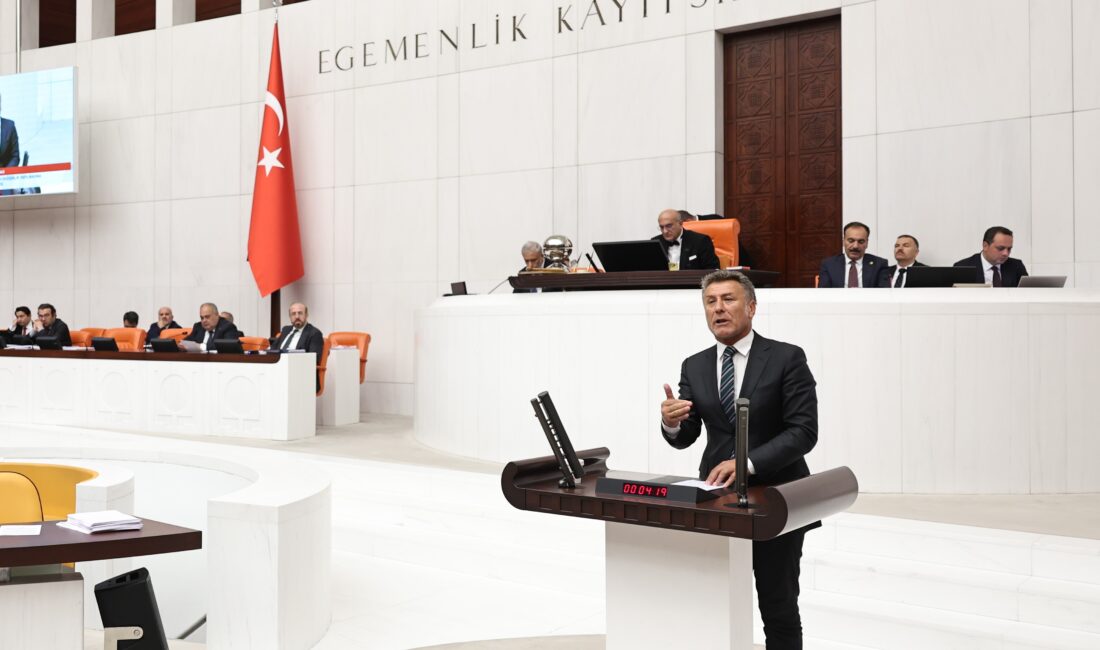 CHP Bursa Milletvekili Orhan Sarıbal, TBMM Genel Kurulu’nda zeytinliklerin, meraların