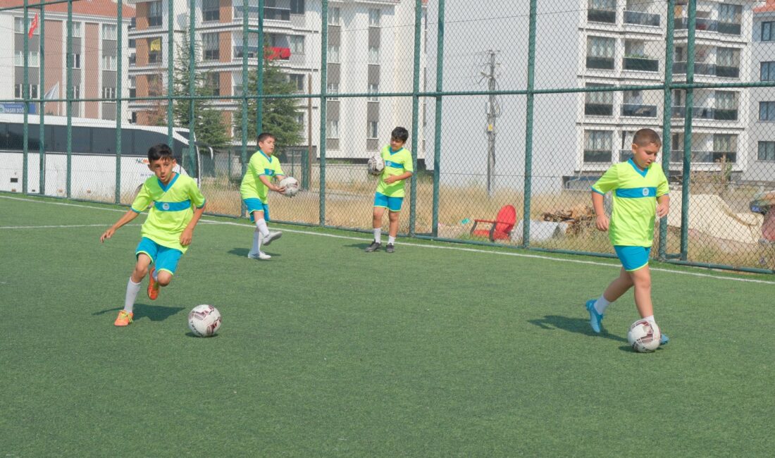 Odunpazarı Belediyesi’nin Yaz Spor Okulları, bu yıl da çocukların gelişimine