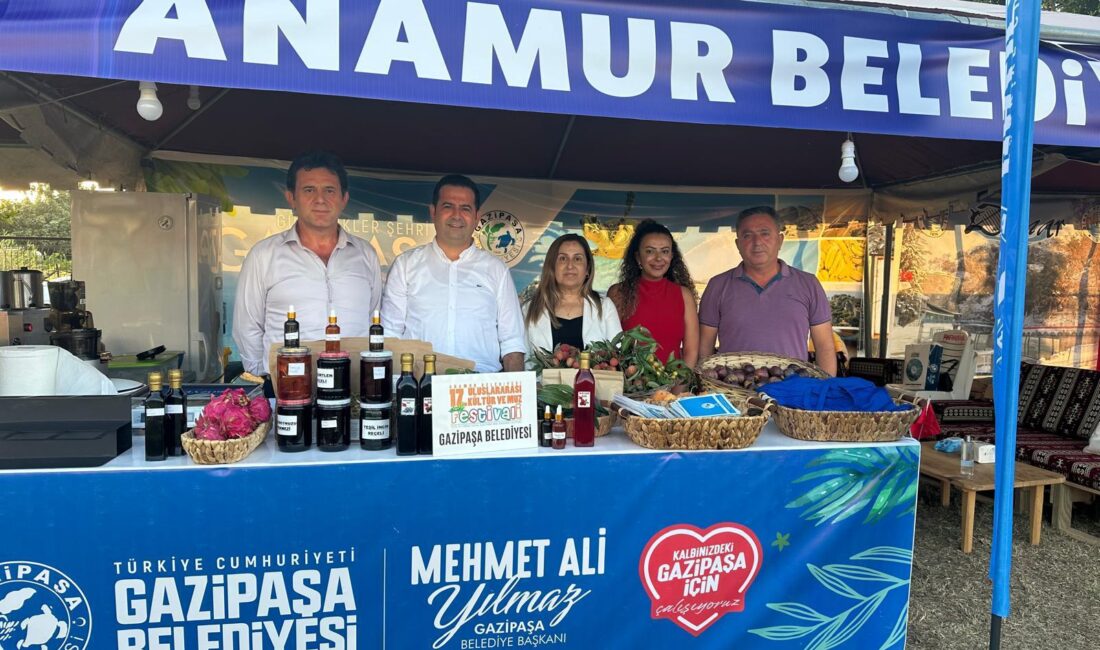 Gazipaşa Belediyesi, bu yıl 17’ncisi düzenlenen Uluslararası Anamur Kültür ve