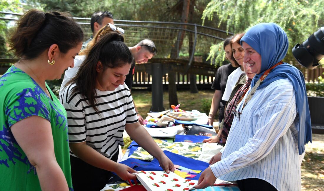 Ortahisar Belediyesi‘nin En Mutlu Köy Yerleşkesi’nde istihdam edilen özel gereksinimli