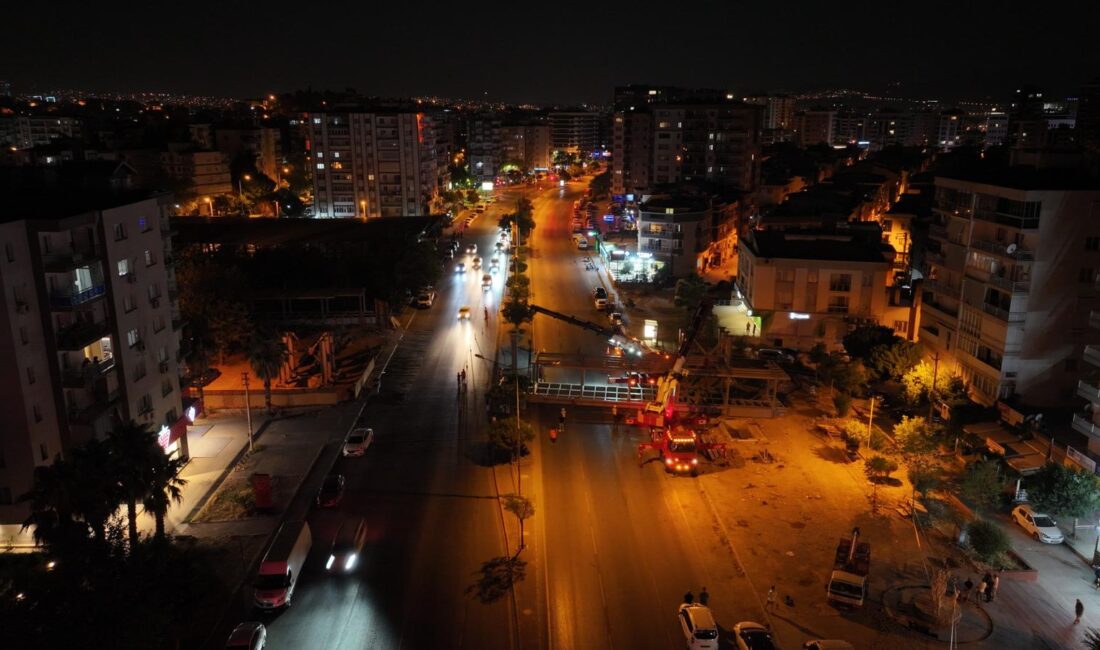 İzmir Büyükşehir Belediyesi güvenli ve konforlu ulaşım için Karşıyaka Yeni