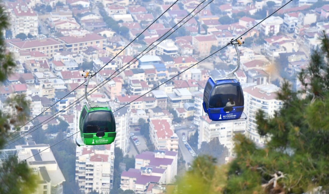 İzmir Büyükşehir Belediyesi‘ne bağlı İZULAŞ şirketi tarafından işletilen İzmir Teleferik