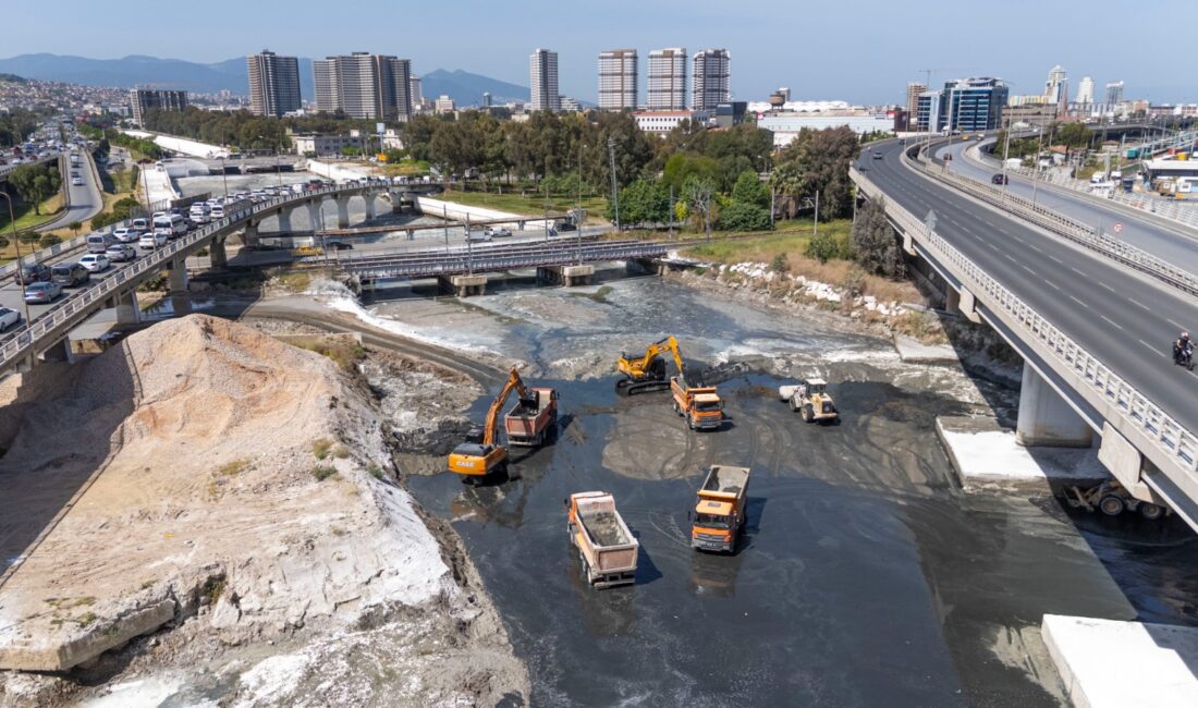 İzmir Büyükşehir Belediyesi İZSU Genel Müdürlüğü Meles ve Manda derelerinde