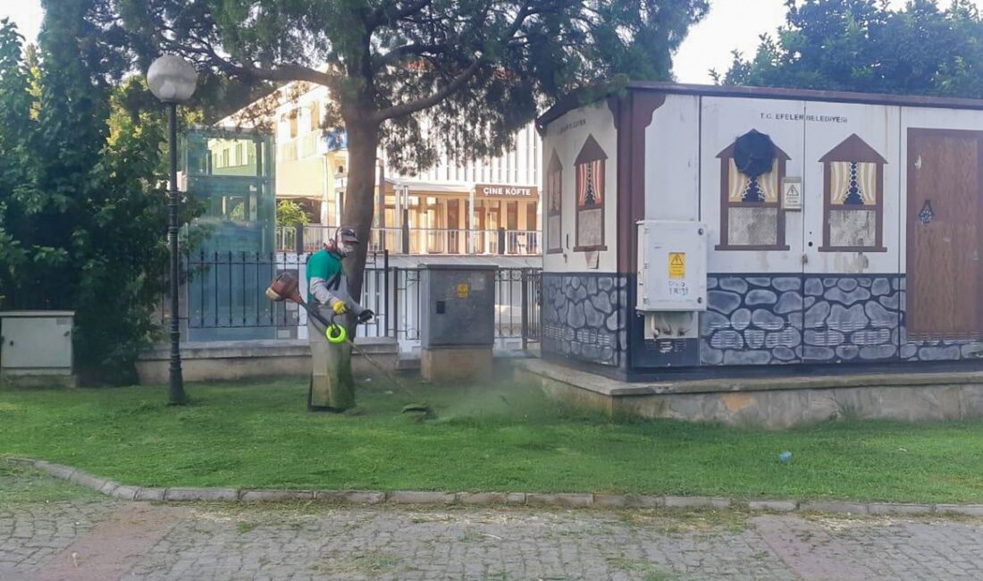 Efeler Belediye Başkanı Anıl Yetişkin‘n öncülüğünde sürdürülen çevre düzenleme ve