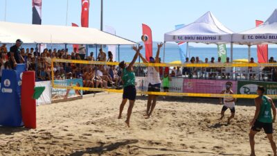 Plaj Voleybolunun Kalbi Dikili’de Attı Türkiye Voleybol Federasyonu ve Dikili