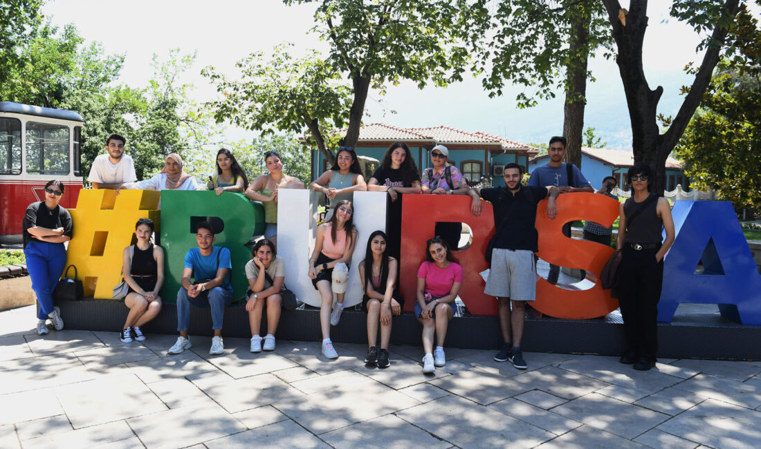Osmangazi Belediyesi’nin ortağı olduğu AIESEC projesi kapsamında Bursa’ya gelen
yabancı öğrenciler,