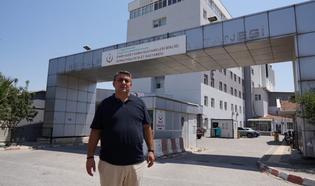 CHP Kemalpaşa İlçe Başkanı Ahmet Yılmaz ilçede bir fabrikada yaklaşık