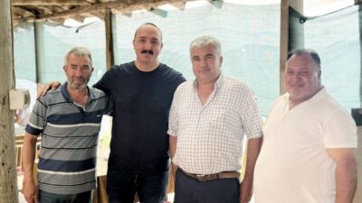 Konyaaltı Belediye Başkanı Cem Kotan, Bey Dağları’nda bulunan Üçoluk Mahallesi’nde