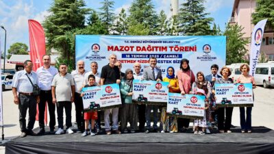 Denizli Büyükşehir Belediyesi, tarımsal üretimi teşvik etmek ve çiftçilerin üretim
