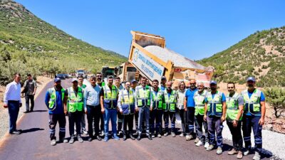 Yıllardır yapımı beklenen Dodurga ve Bademli mahalleleri arasındaki yol, vatandaşların
