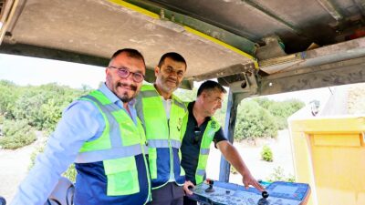 Denizli Büyükşehir Belediye Başkanı Bülent Nuri Çavuşoğlu, Güney ilçesinin Kerimler
