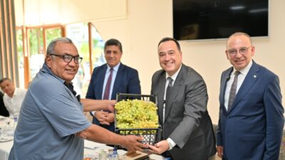 Manisa Büyükşehir Belediye Başkanı Besim Dutlulu, ilçe programları kapsamında Turgutlu’da