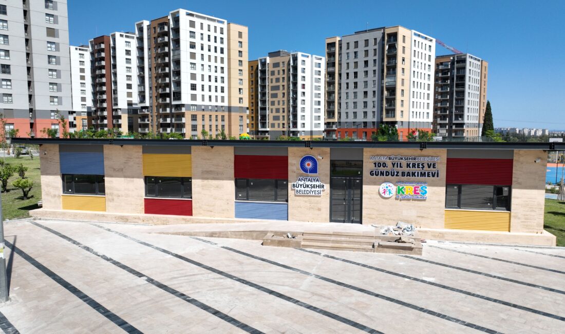 Kepez ilçesinde iki yeni kreş daha hizmete girecek