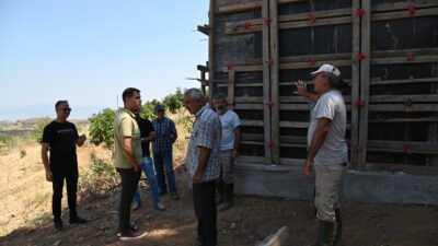 Manisa Büyükşehir Belediyesi, tarımda su israfını önlemek ve üreticilere verimli