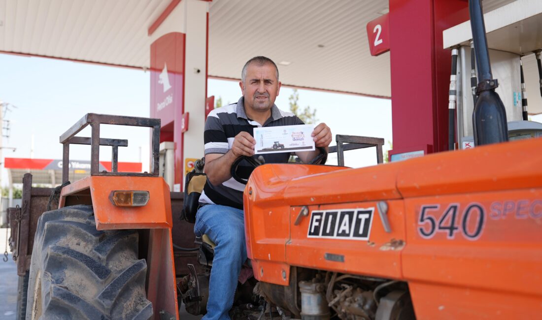 Denizli Büyükşehir Belediyesi’nin hayata geçirdiği “Mazot Desteği Projesi” kapsamında, geçtiğimiz