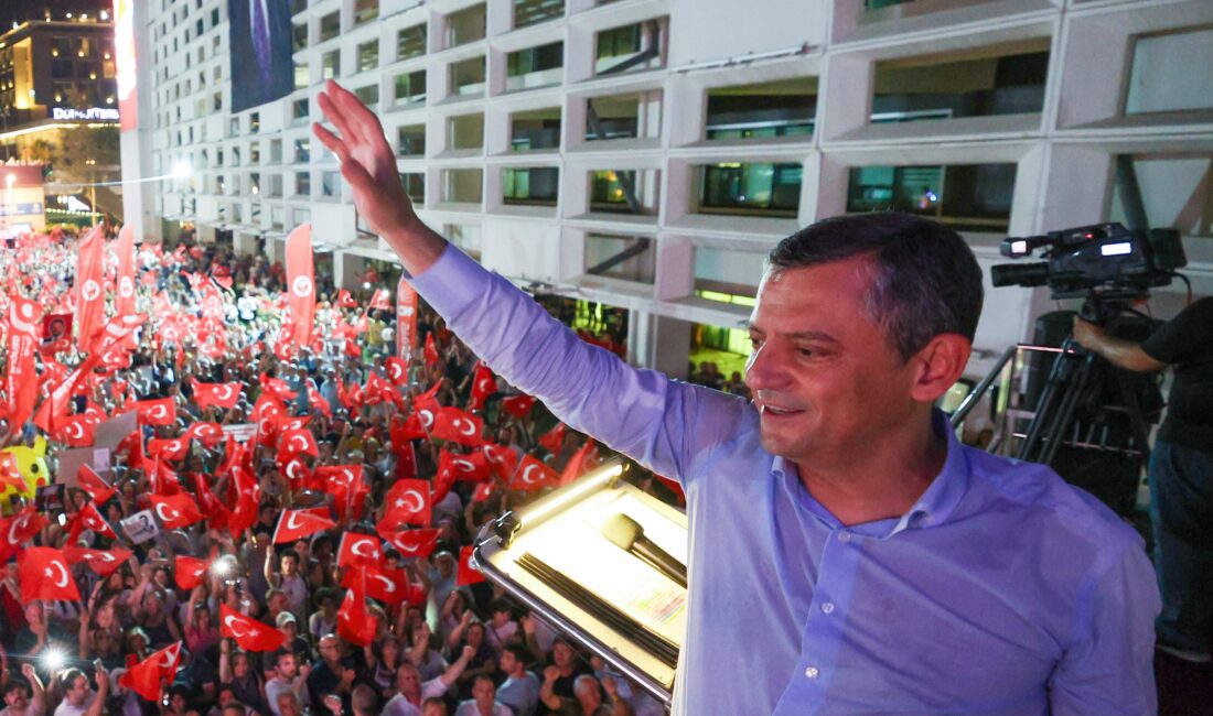 Cumhuriyet Halk Partisi Genel Başkanı Özgür Özel, 11 Temmuz 2025